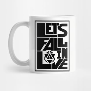 DnD Design Let's Fail in Love Mug